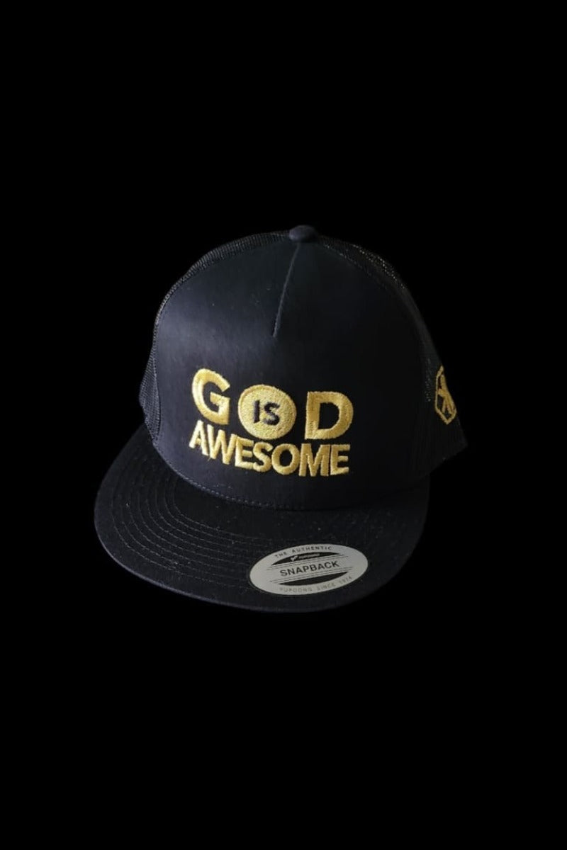 God is Awesome Embroidery sport hat unisex